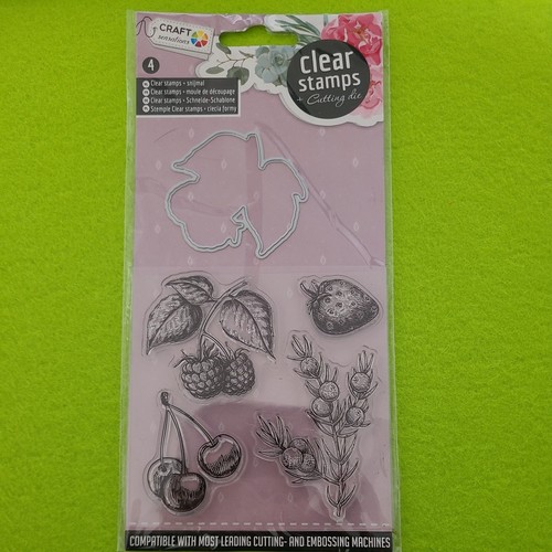 Clear stamps stempelset - clear,