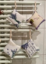 Konvolut 4 Lavendelkissen. Bio. Neue Ernte. Handarbeit.