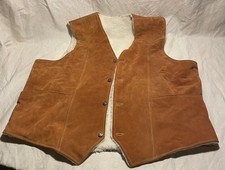 Lederweste Wildleder