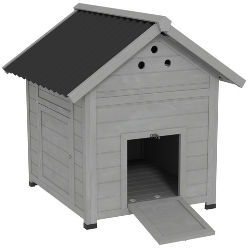 Entenstall aus holz entenhaus - aus,