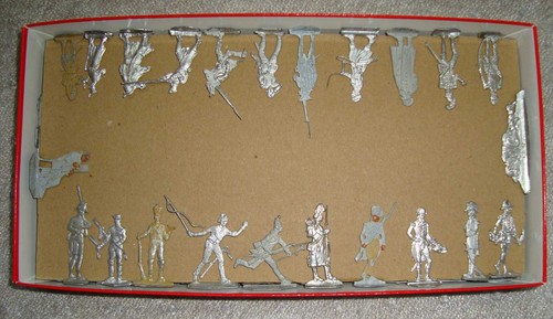 Zinnfiguren franz konvolut - -,