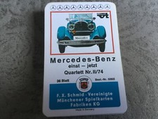 Quartett Spielkarten