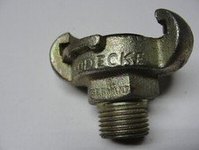 5 Lüdecke Klauen Kupplung DIN 3489 KAG 12 Temperguss AG 1/2 Zoll SW 27