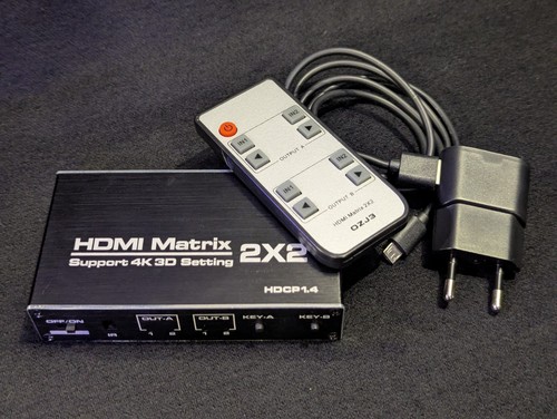 Hdmi matrix splitter 2x2 - hdmi,