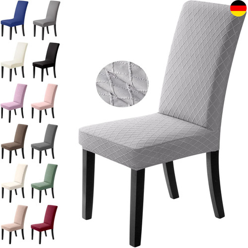 Stuhlhussen 6er set stretch - stuhlhussen,