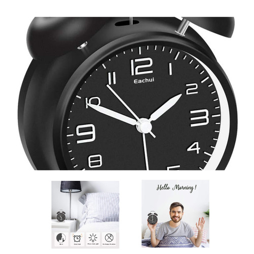 Doppelglockenwecker nachtlicht - doppelglockenwecker,