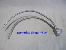 Streppel Doppel Schwanenhals Lichtleiter 2x46 cm Kaltlichtquelle Zeiss Mikroskop