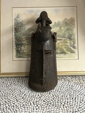 Antike Originale Afrikanische Maske Handgefertigt 19 Jahrhundert