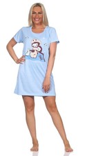Damen Nachthemd Sleepshirt