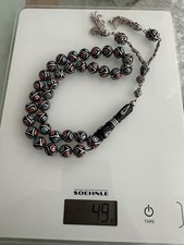 Orjinal Erzurum oltu tesbih, 1000 Ayar Gümüs Cakim, 925 Gümüs Püskül, Usta Isi