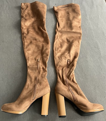 Overknees cinnamon - , 46
