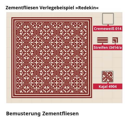 Musterpaket zementfliesen - musterpaket,
