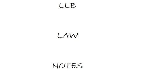 Detailed llb law documents - law,