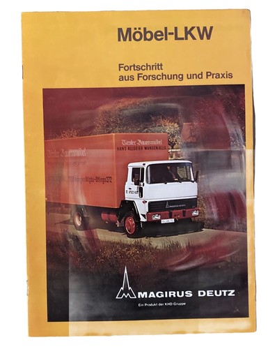 Prospekt magirus deutz - prospekt, deutz-