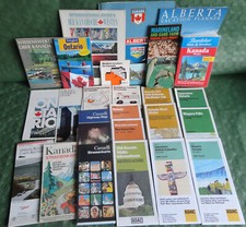 Kanada Sammlung,Reiseführer,Straßenkarten,Städteinformationen,Urlaubsplaner usw.