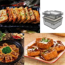 Kunststoff Tofu Presse Set mit