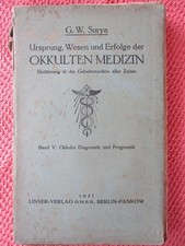 Okkulte medizin ursprung - medizin,,