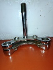 Gabelführung Gabelbrücke Gabelbrille verchromt für Telegabel Simson Sport AWO