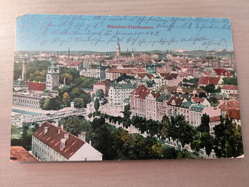 Postkarte münchen haidhausen - münchen,