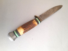 Jagdmesser Horngriff  HUBERTUS Solingen Knife Messer Fahrtenmesser Kindermesser