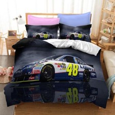 2tlg.Bettbezug Rennauto