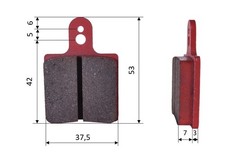 Kart Bremsbelag,Bremsbeläge