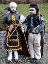 Trachten puppe altes paar - trachten,
