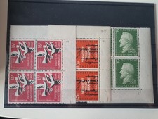 Deutsche Abstimmungsgebiete Saar Saarland Nr 408 431 438 Viererblock Formnummer