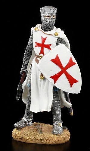 Ritter figur tempelritter - ritter,