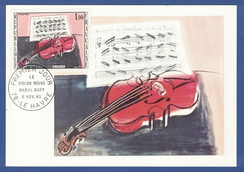 Maximumkarte frankreich 1965 - frankreich,
