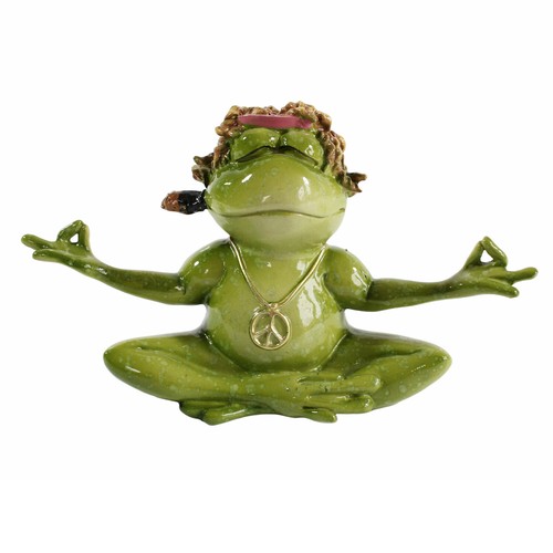 Yogafrosch peace frosch figur - yogafrosch,