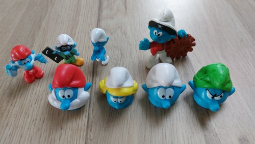 Die schlumpfe figuren konvolut - die,