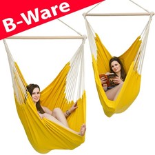 B-Ware Hängematte Hängestuhl 2 Personen XXL 185cm Hängesitz Schaukel Hängesessel