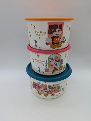 Tupperware mickey und - 3x,