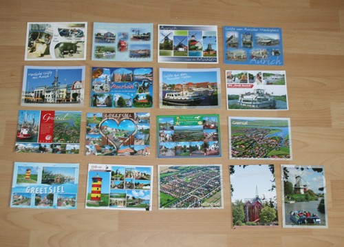 Postkarten aurich greetsiel - aurich,