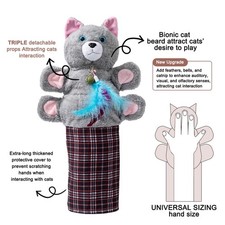 Katze Ringerhandschuh mit