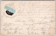 Postkarte Studentika 1900 -