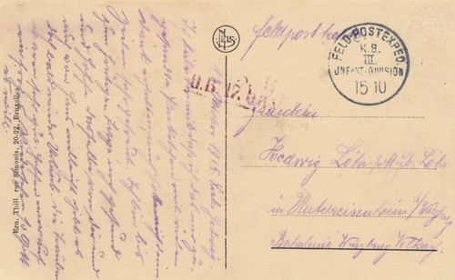 Ansichtskarten gand - 4x,