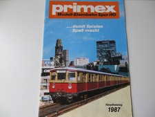 PRIMEX Modellbahn Haupt-Katalog 1987