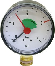 Heizungsmanometer 63 mm 3/8" -