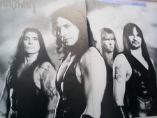 MANOWAR - POSTER A3  - Vintage