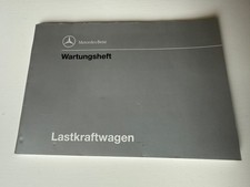 Scheckheft / Wartungsheft Mercedes-Benz LKW SK  NG 1992 1222-3550