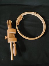 Stickrahmen rund 22 cm, Holz mit Kunststoff