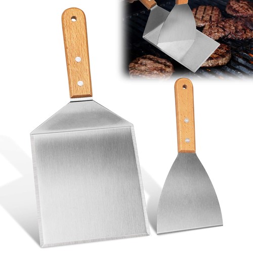 Edelstahl spachtel set - set, 2