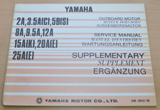 Yamaha 2 3.5 5B 8 9.5 12 15 20