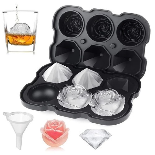 Silikon eisschale rose - eisschale,