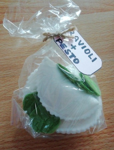 Ravioli pesto im - +pesto,