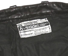 - ORIGINAL VEDDEL - Herren- LEDERJEANS / Lederhose in dkl.- braun ca. W29 / L34