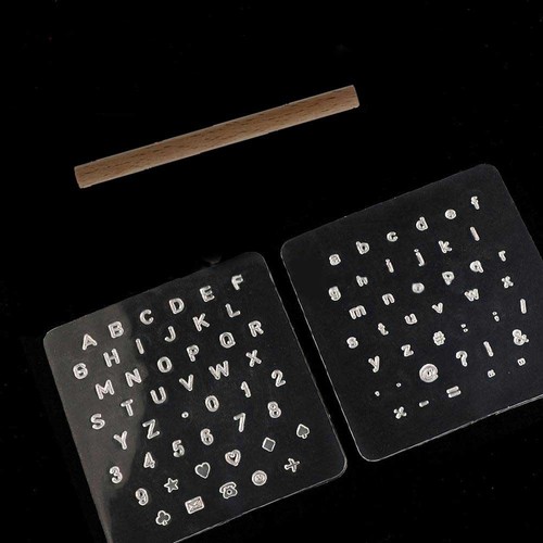 Lederhandwerk stempelset - stempelset, 3