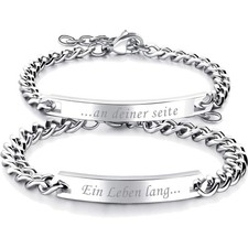 Elegantes Paar Armband mit